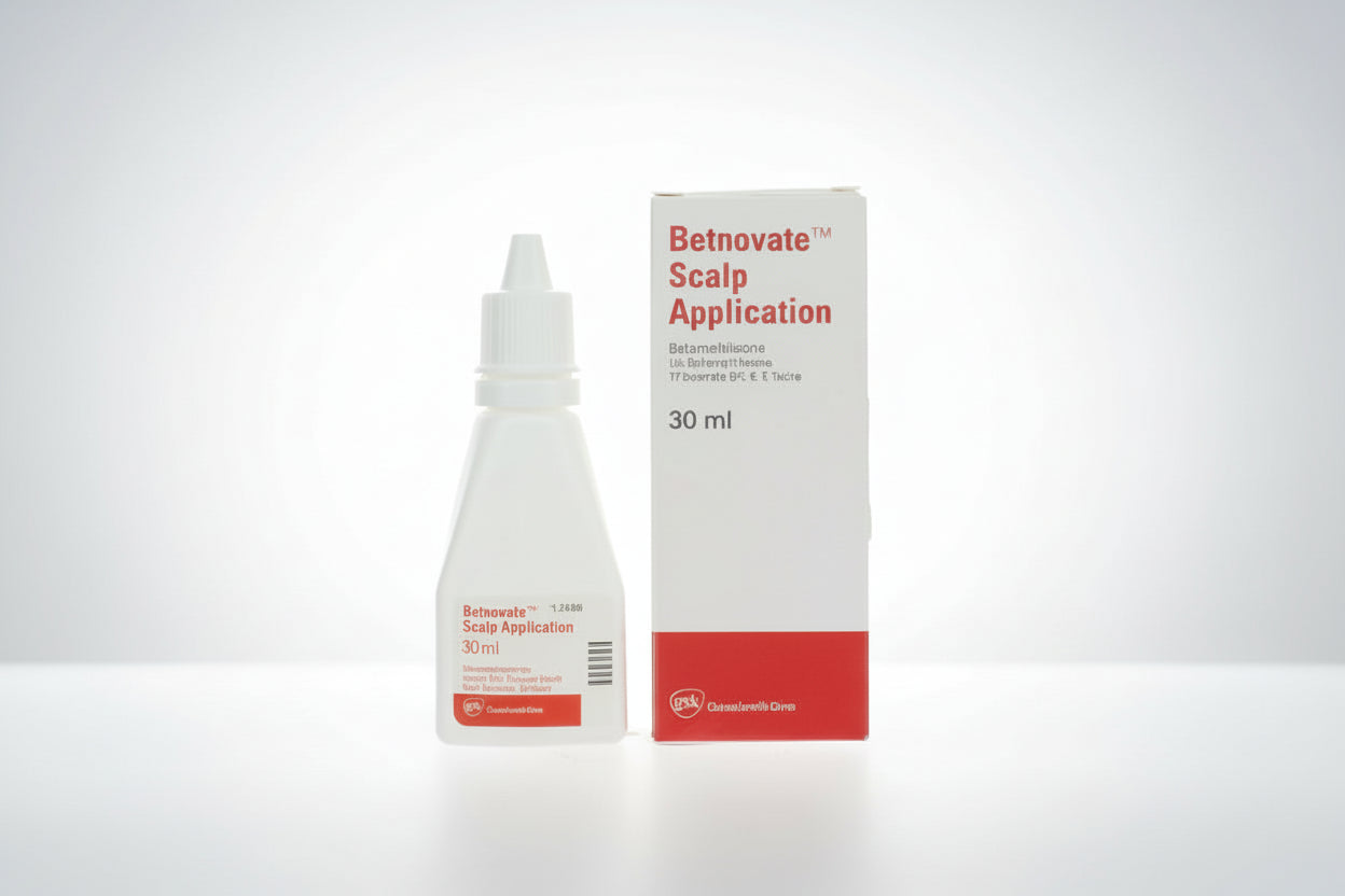 Betnovate Scalp Application 30 ml betamethasone valerate corticosteroid scalp treatment for psoriasis and dermatitis