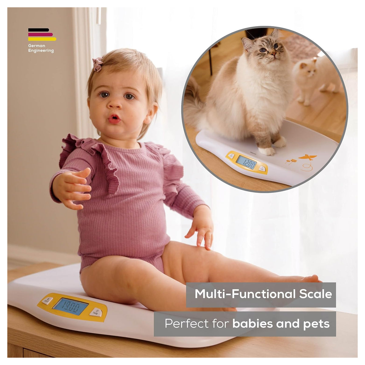 Beurer BY 80 digital baby scale for accurate infant weight measurement HEALTH BOUTIQUR JORDAN