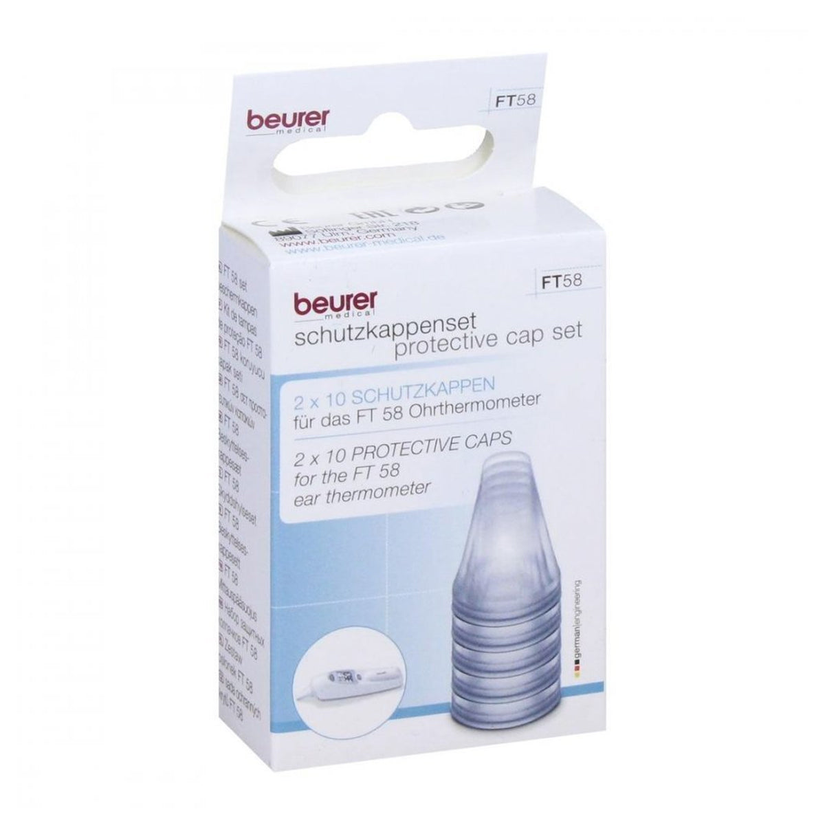 Beurer Ear Thermometer /Caps - FT 58 Caps