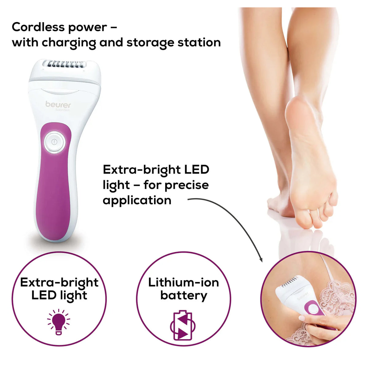 Beurer Epilator Wet & Dry -hl 76