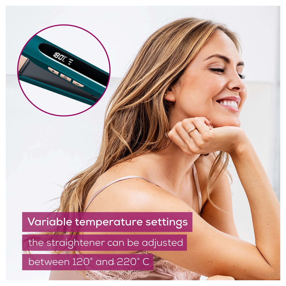 Beurer Hair Straightener - HS 50 Ocean