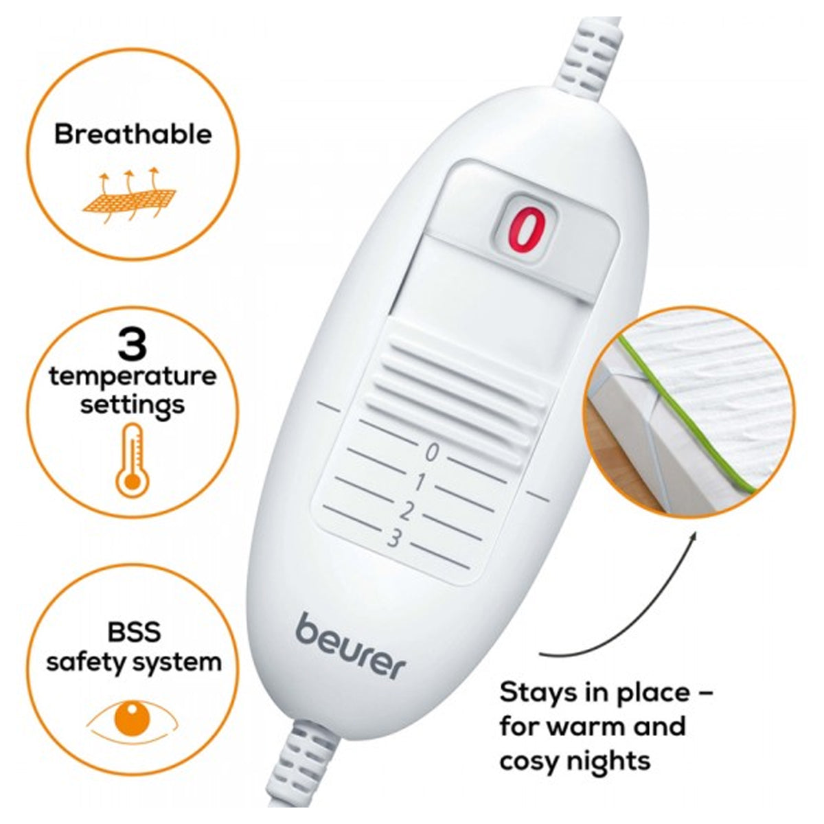 Beurer Heated Underblankets- TS 15