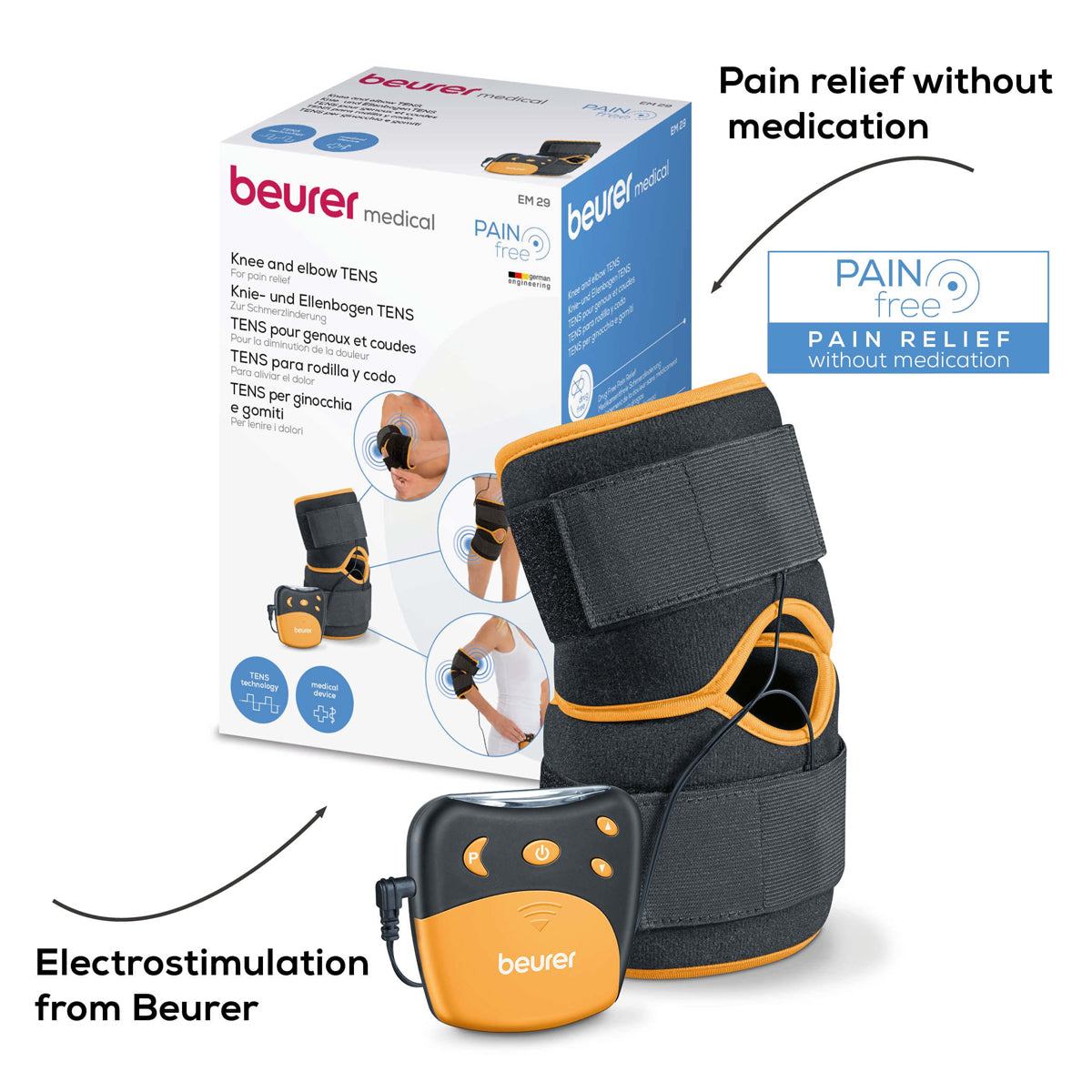 Beurer Knee And Elbow Tens - EM 29