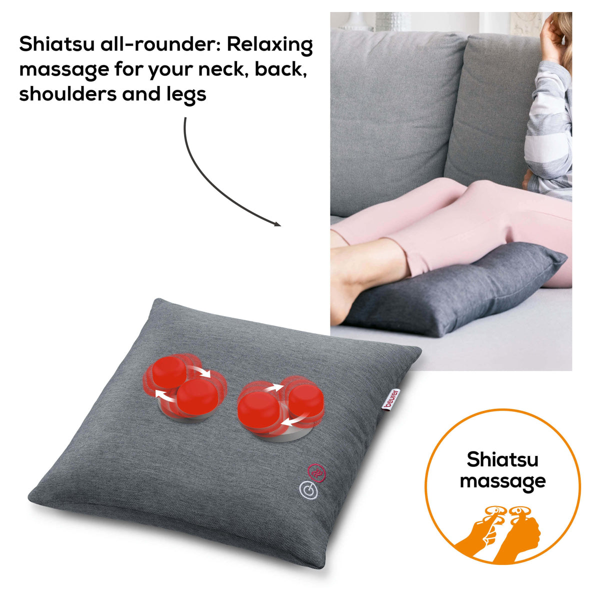 Beurer Massage Cushion - MG 135 SH