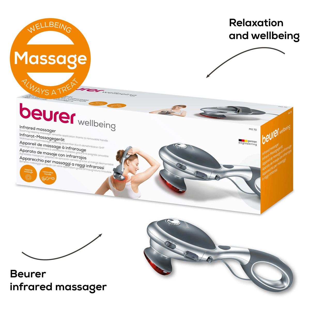 Beurer Massager- MG 70