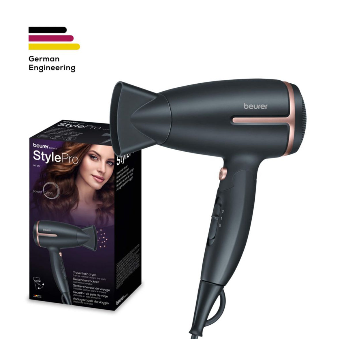 Beurer Travel Hair Dryer - HC25