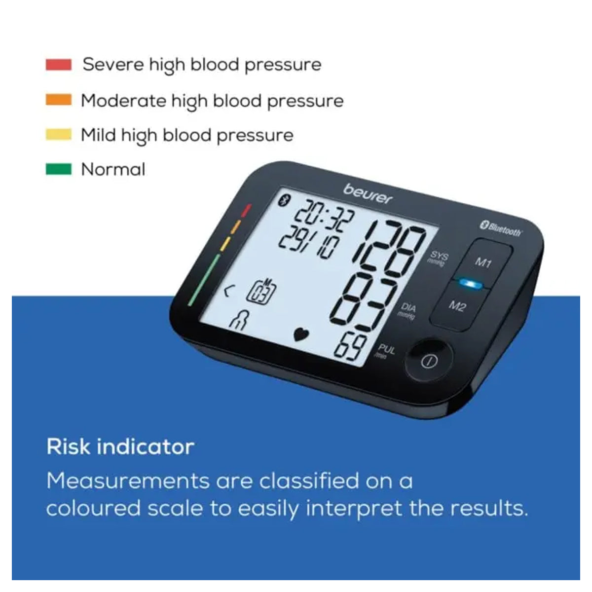 Beurer Upper Arm Blood Pressure- BM 54 BT
