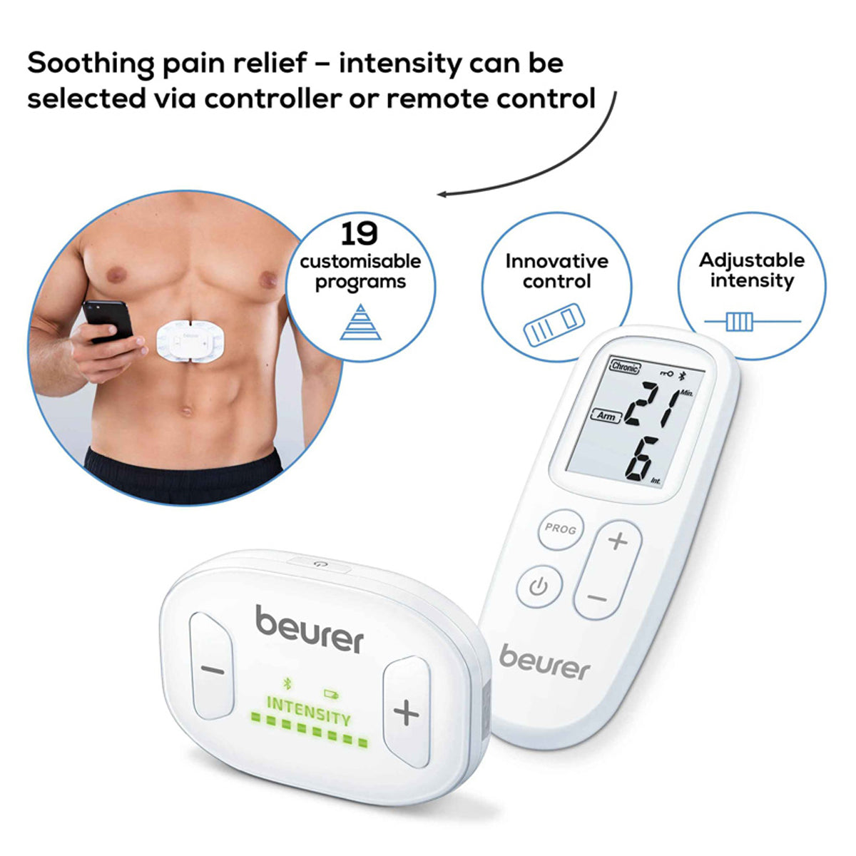 Beurer Wireless TENS/EMS- EM 70