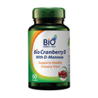 Bio Energy Bio Cranberry D-Mannose Urinary Tract Health Support Supplement - 60 Capsules, Halal Certified