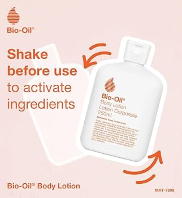 Bio-Oil Body Lotion 250ml daily hydration for dry rough skin Health Boutique