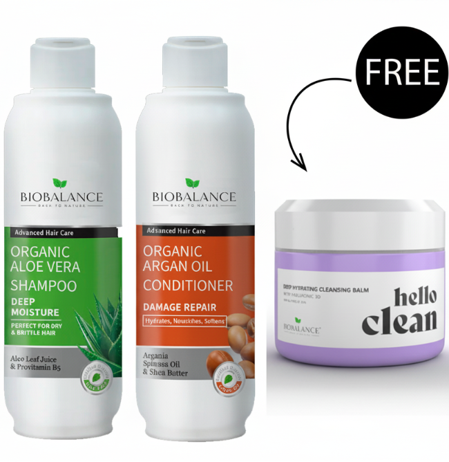 Bio Balance Organic Aloe Vera Offer + Free Hello Clean 100ml