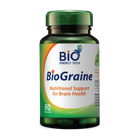 Bio Energy Bio Graine Feverfew, Magnesium & 5-HTP Brain & Nervous System Support Supplement, 60 Capsules, Halal Certified