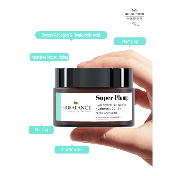 Bio Balance Cream Moisturizer Super Plump 50ml + Free Spatula