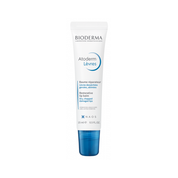 Bioderma Atoderm Lip Balm 15ml moisturizing lip balm dry chapped lips nourishing care Health Boutique