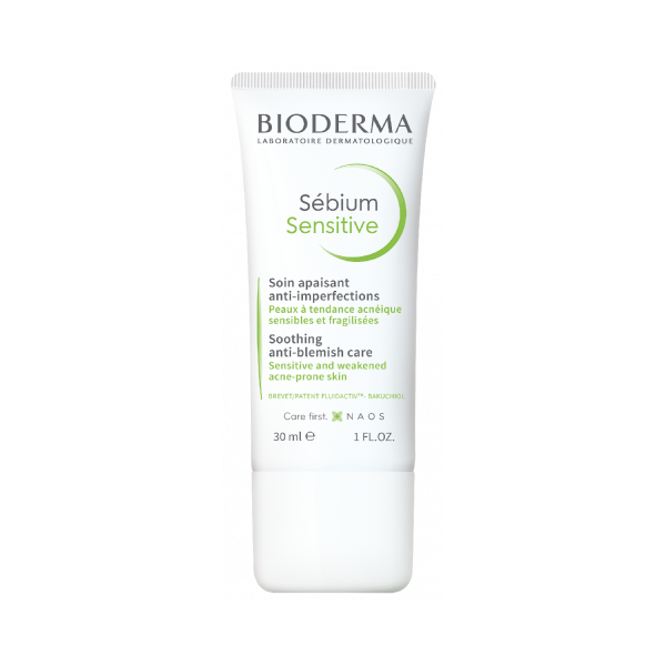 Bioderma Sebium Sensitive 30ml acne soothing cream oily sensitive skin non comedogenic Health Boutique
