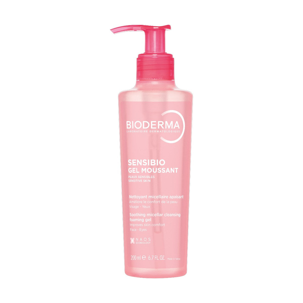 Bioderma Sensibio Gel Moussant 200ml gentle foaming cleanser sensitive skin face wash Health Boutique