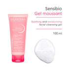 Bioderma Sensibio Gel Moussant 100ml gentle cleanser sensitive skin face wash soap free Health Boutique