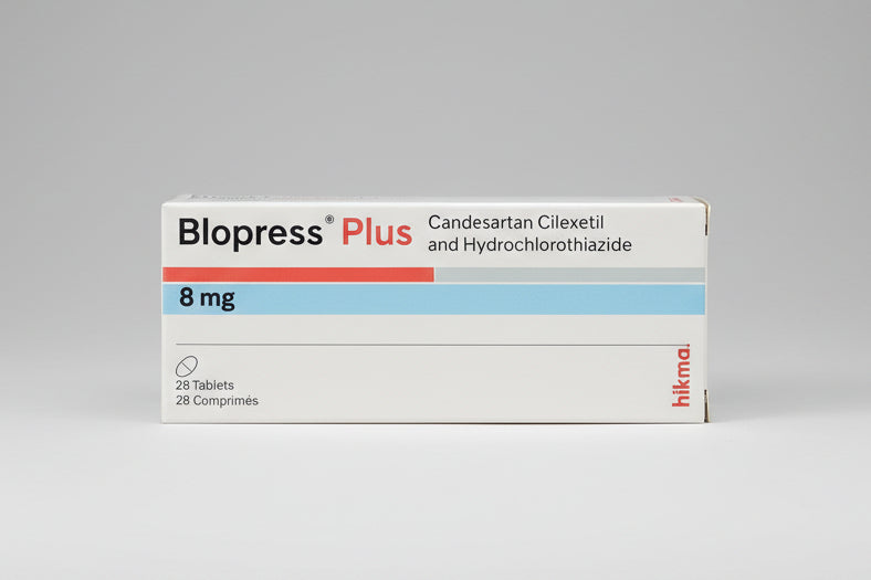 Blopress 8/12.5 mg candesartan hydrochlorothiazide tablet 28 for hypertension
