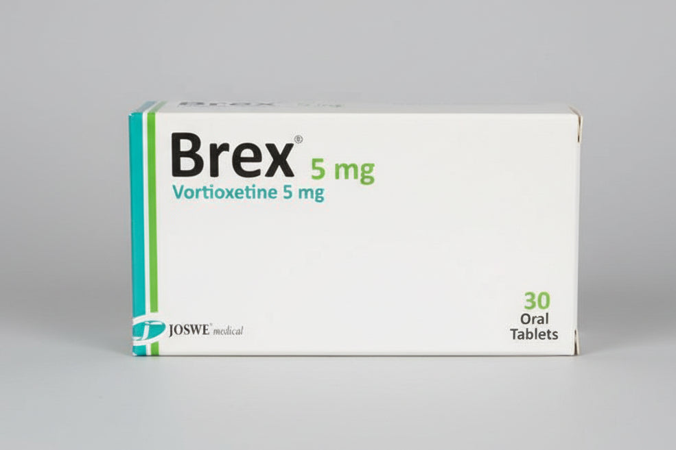 Brex 5 mg tablets 30 vortioxetine antidepressant major depressive disorder treatment