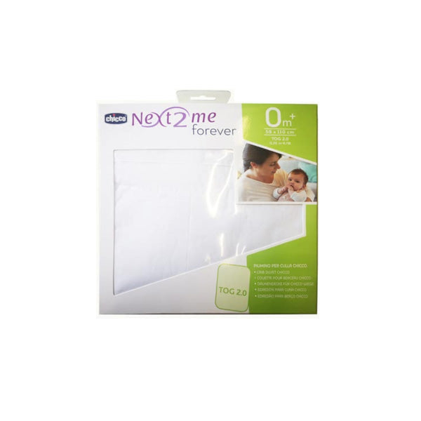 Chicco Duvet For N2m Forever Crib White
