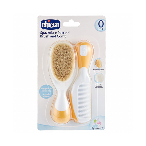 Chicco New Brush And Comb Orange