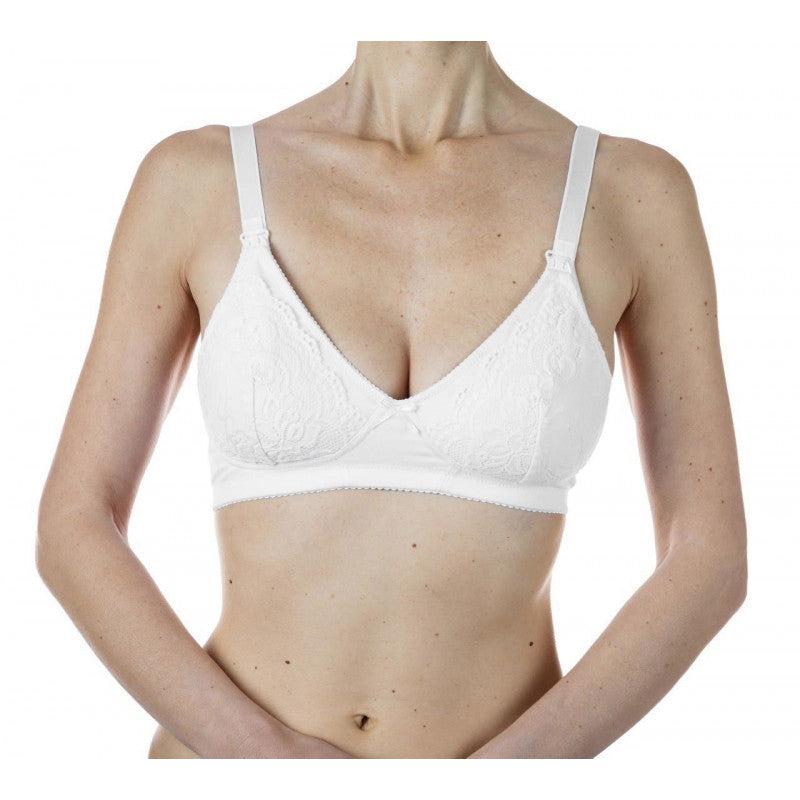 Chicco Nursing Cotton Bra White