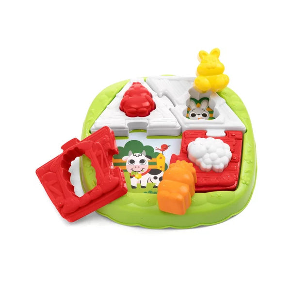 Chicco Toy S2p 2in1 House & farm Puzzle