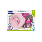 Chicco Weaning Set 6m+ Girl W/ Pink Spoon