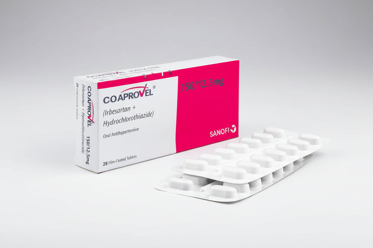 CO-APROVEL® 150 MG / 12.5 MG (28 Tablets) – Combination Blood Pressure Control