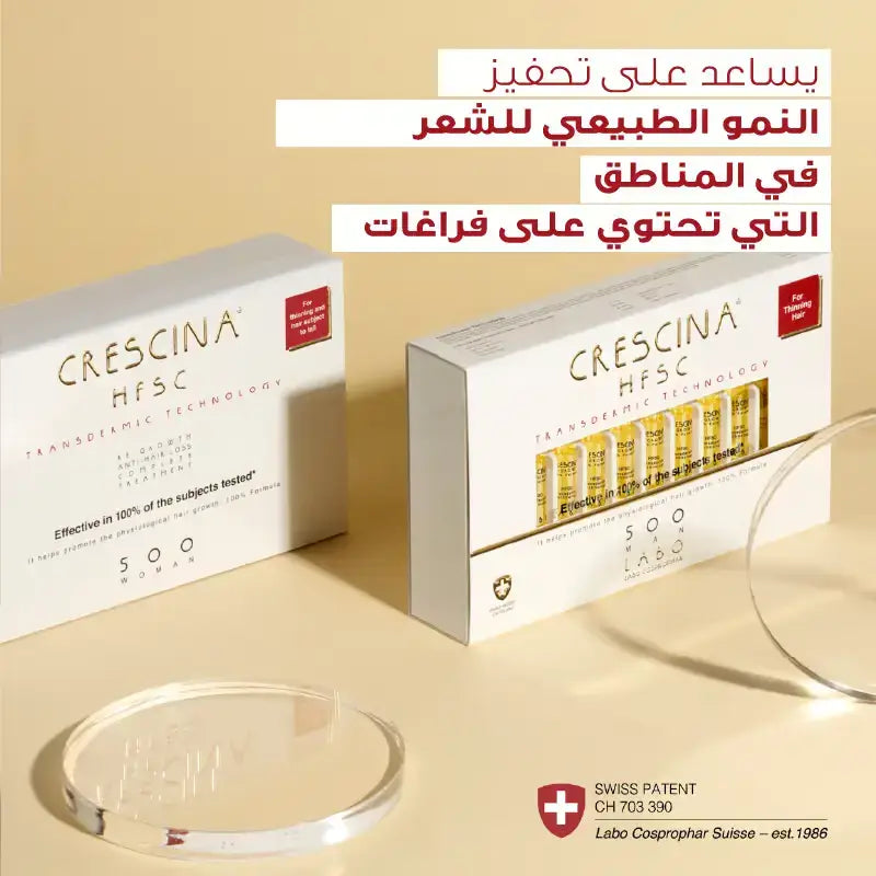 CRESCINA HFSC 500 Women hair regrowth ampoules stem cell hair treatment anti hair loss Health Boutique
