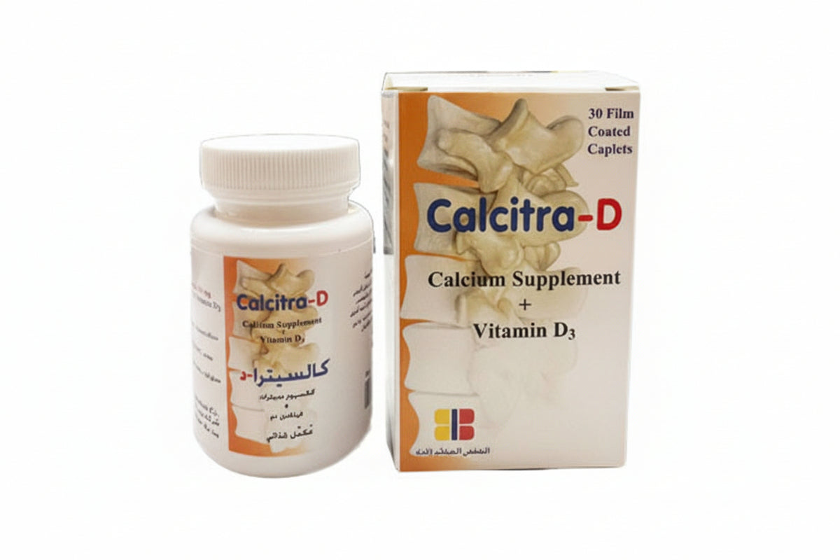 Calcitra D® 30 Capsules– Calcium & Vitamin D Support- Health Boutique ...