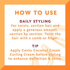 Cantu Moisturizing Twist & Lock Gel 370g