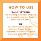 Cantu Define & Shine Custard 340g curl defining custard for frizz control and shine Health Boutique