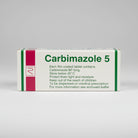 Carbimazole 5 mg 100 tablets for hyperthyroidism management