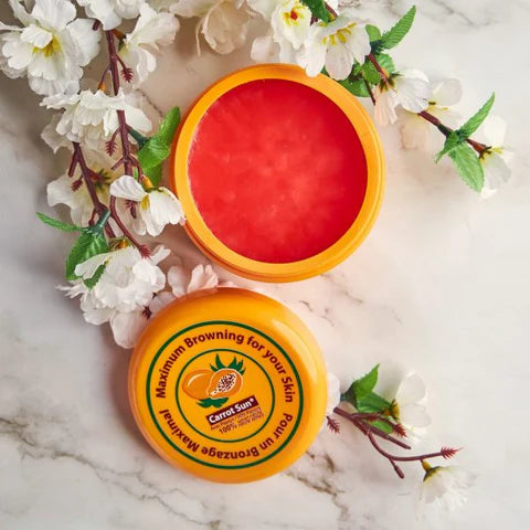 Carrot Sun Tanning Papaya Cream moisturizing tanning cream with papaya oil Health Boutique