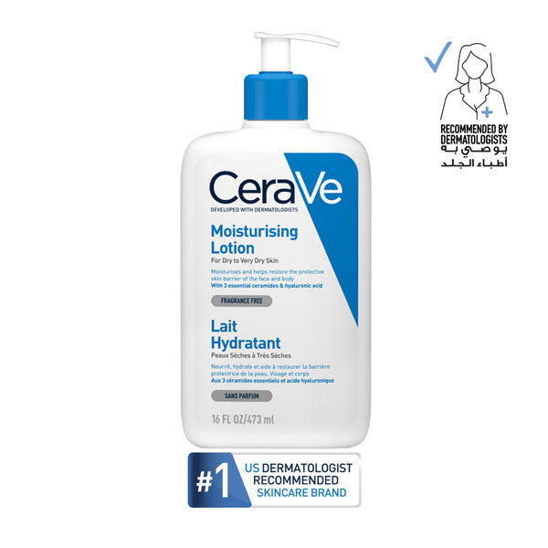 Cerave Moisturizing Lotion for Dry to Very Dry Skin with Hyaluronic Acid 473ml