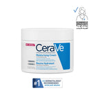 CeraVe ceramides hyaluronic acid moisturizing cream 340g dry skin barrier repair face and body cream Health Boutique