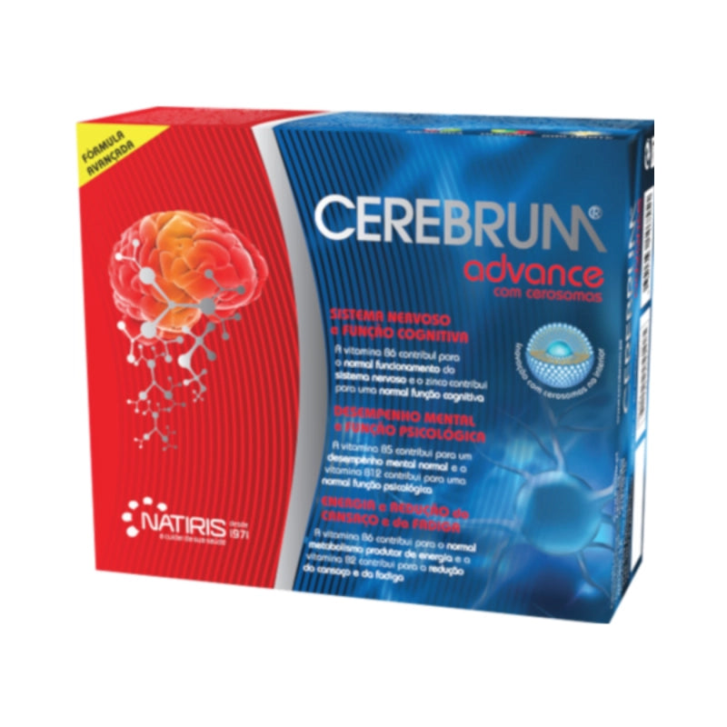 Cerebrun Advance capsules omega 3 alpha GPC bacopa ginkgo brain memory focus cognitive support nootropic supplement Health Boutique
