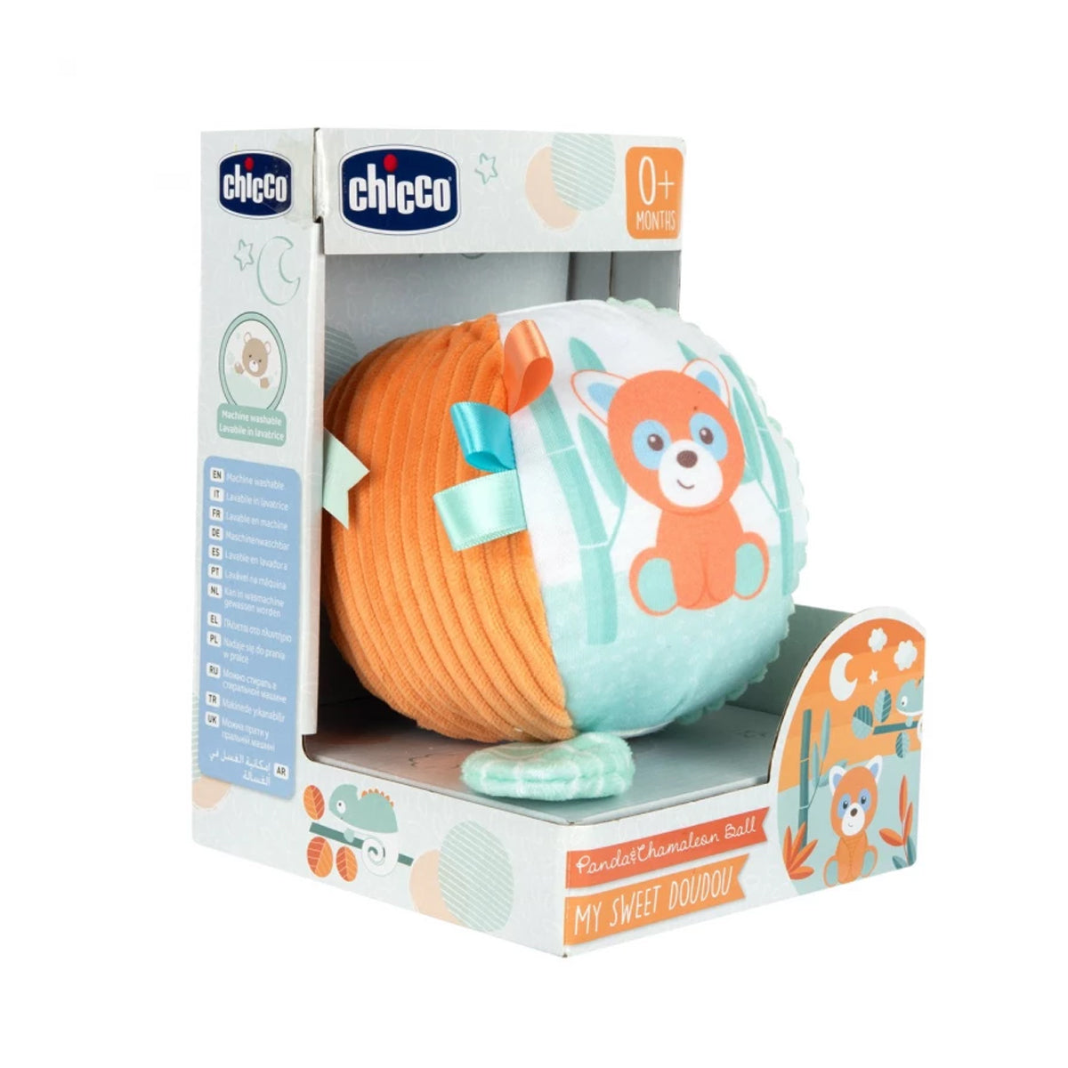 Chicco Toy Msd Panda & Chameleon Ball