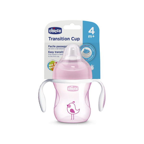 Chicco Transition Cup 4m+girl Pack1 200ml