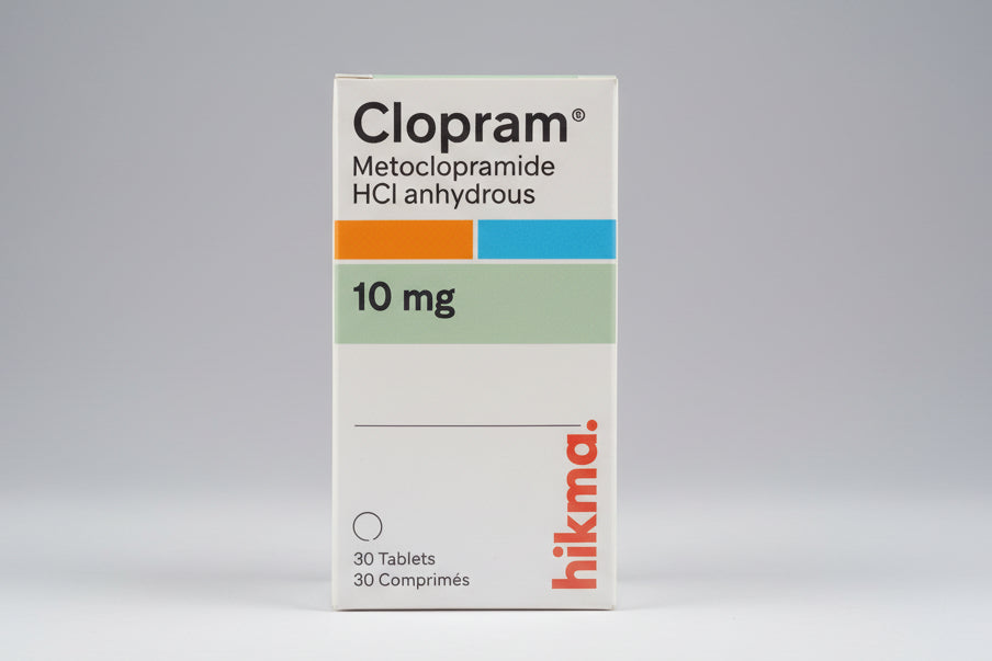 Clopram 10 mg tablets metoclopramide anti nausea gastric motility 30 tablets