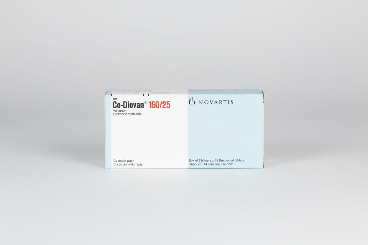 Co-Diovan® 160/25 MG (28 Tablets) – Combination Therapy for Hypertension