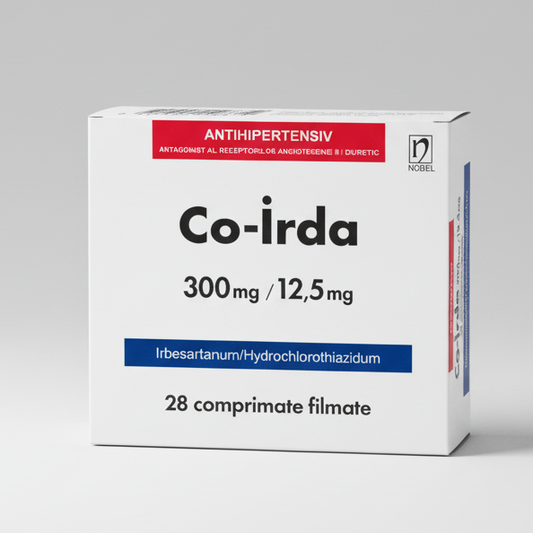 Co Irda 300/12.5 mg irbesartan hydrochlorothiazide 28 tablets for hypertension management