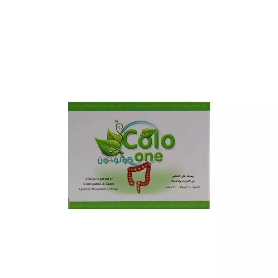 Colo One® Capsules 40 – Herbal Digestive & Colon Support Formula