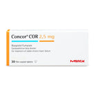 Concor® Cor 2.5 mg Tablets (30 Tablets) – Bisoprolol Hypertension Therapy
