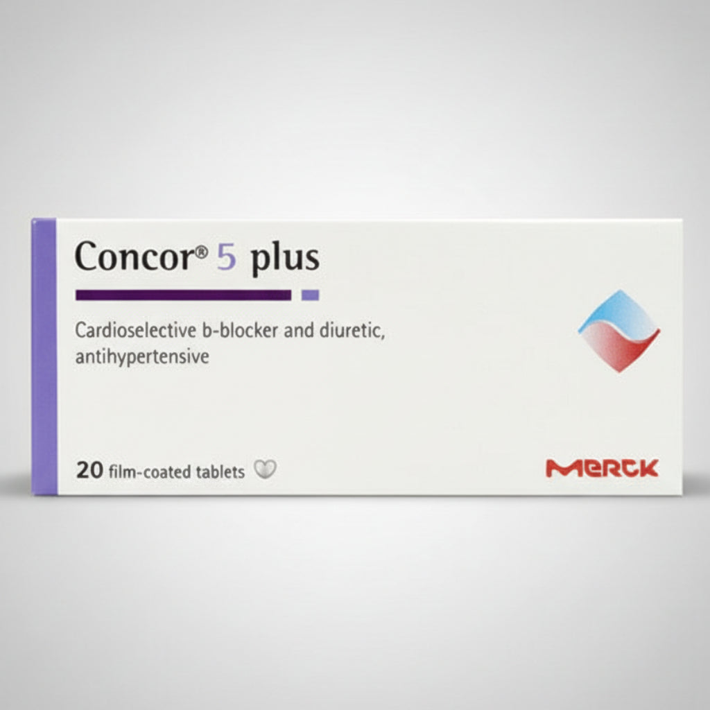 Concor® Plus 5 mg Tablets (30 Tablets) – Dual Blood Pressure Therapy