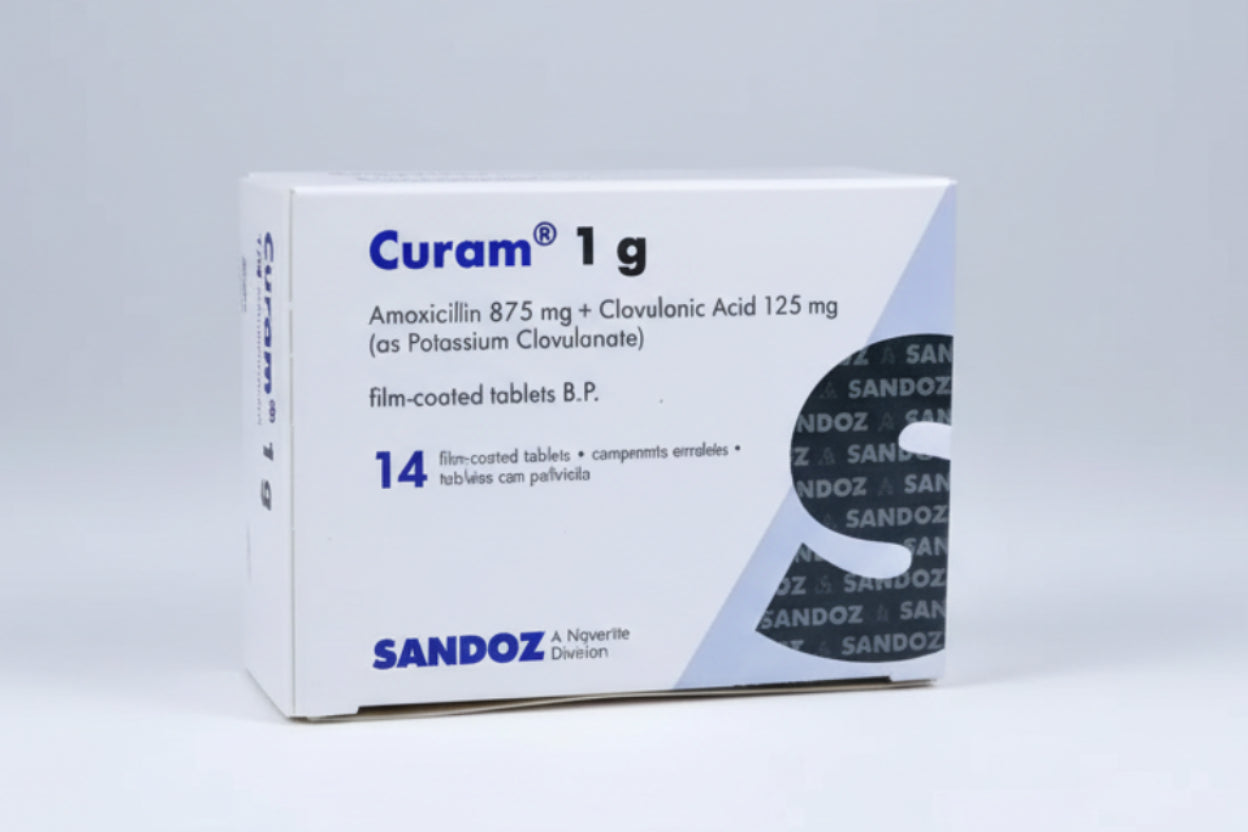 Curam® 1000 mg Tablets – Amoxicillin & Clavulanic Acid Antibiotic