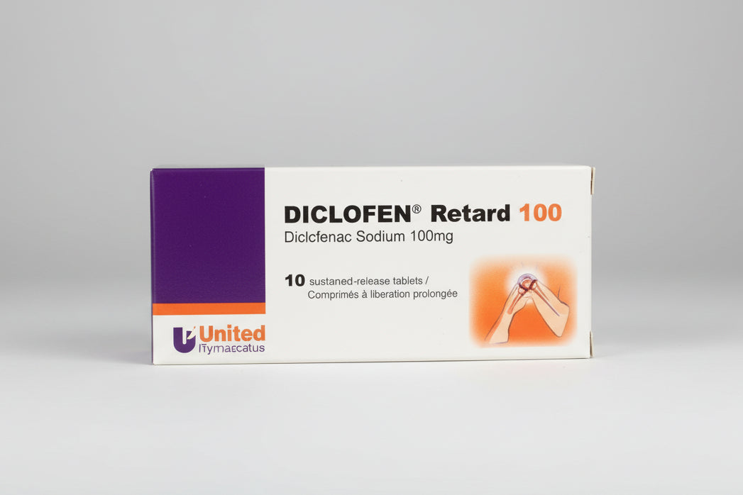 DICLOFEN® 100 RETARD (10 Tablets) – Diclofenac Anti-Inflammatory Medicine