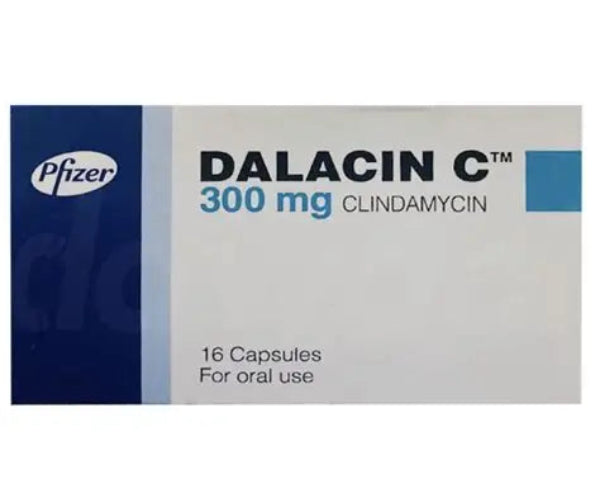  Dalacin C® 300 mg Capsules (16 Capsules) – Clindamycin Antibiotic Therapy
