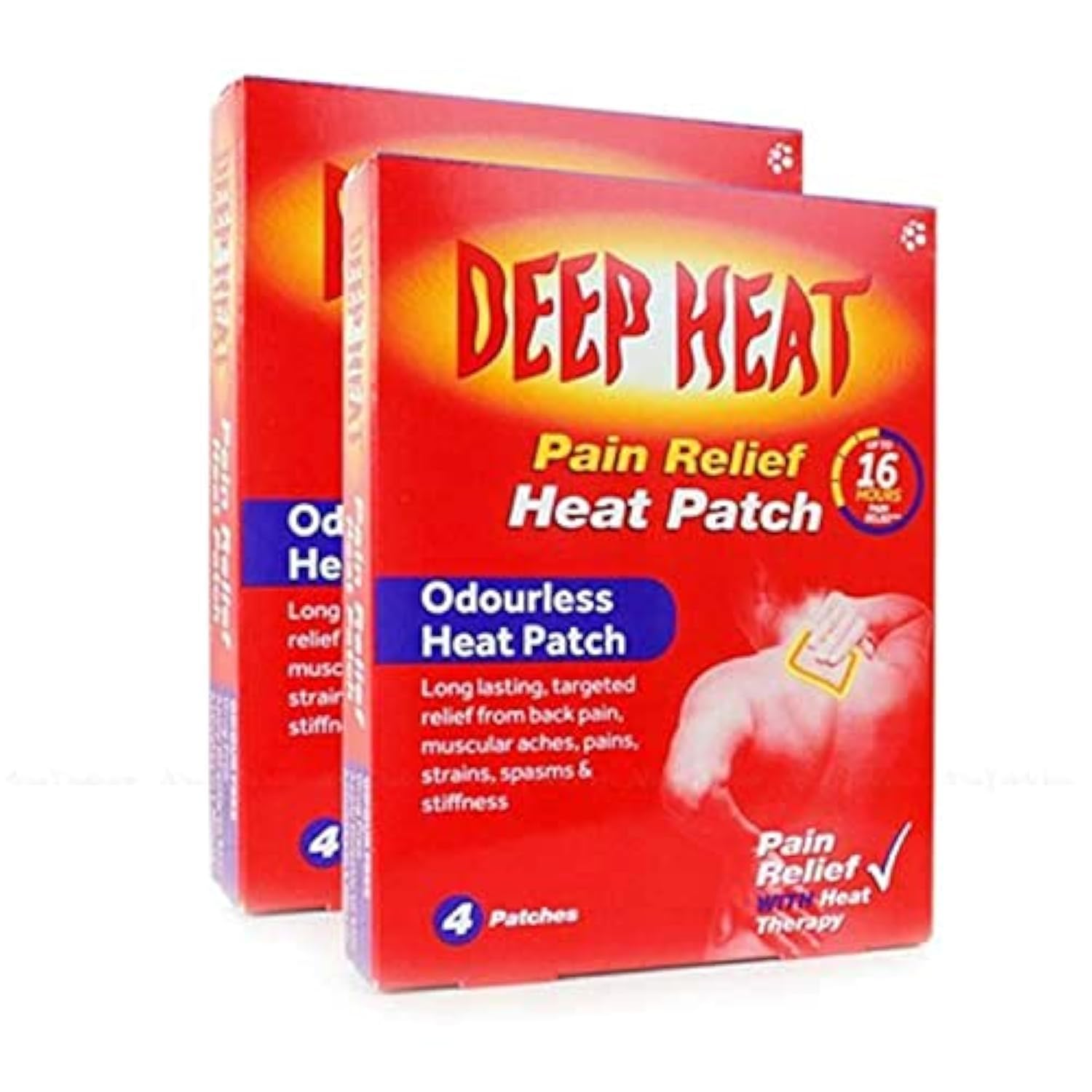 Deep Heat® Pain Relief Patch (1 Patch) – Targeted Warming Therapy